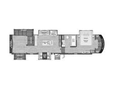2024 Alliance RV Paradigm 375RD Fifth Wheel at Wilder RV STOCK# PA24161 Floor plan Image