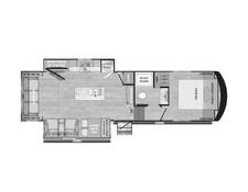 2024 Alliance Avenue All Access Series 29RL Fifth Wheel at Wilder RV STOCK# PA24188 Floor plan Image