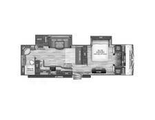 2020 Grand Design Transcend 30RBS Travel Trailer at Wilder RV STOCK# UT00346 Floor plan Image