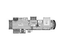 2024 Alliance RV Paradigm 380MP Fifth Wheel at Wilder RV STOCK# PA24155 Floor plan Image