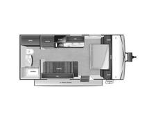 2024 Open Range Conventional 182RB Travel Trailer at Wilder RV STOCK# OR24210 Floor plan Image